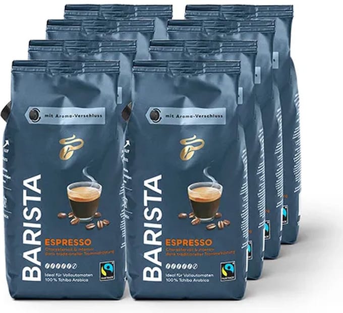 Tchibo - Barista Espresso Bonen - 8x 1 kg