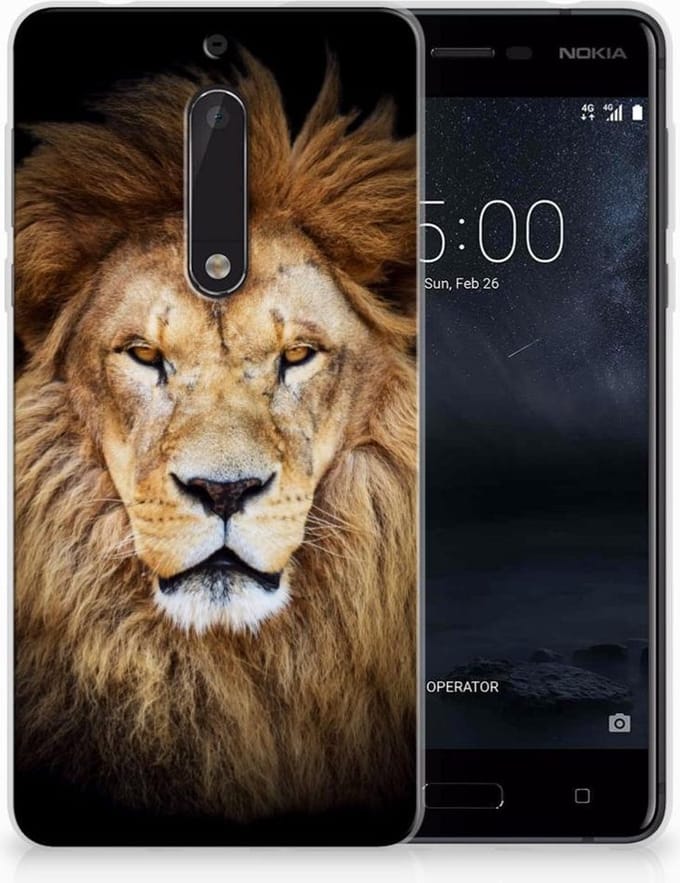 Nokia 5 TPU Hoesje Leeuw