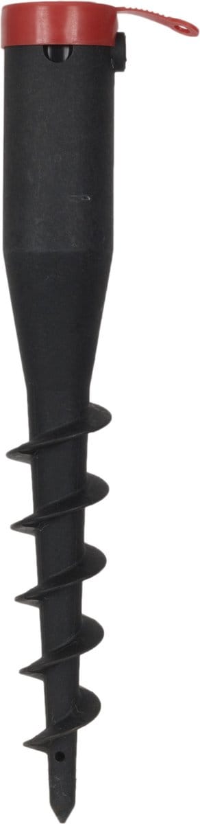 Grondanker/parasolhouder/ droogmolen - Schroefbaar grondplug met dekse