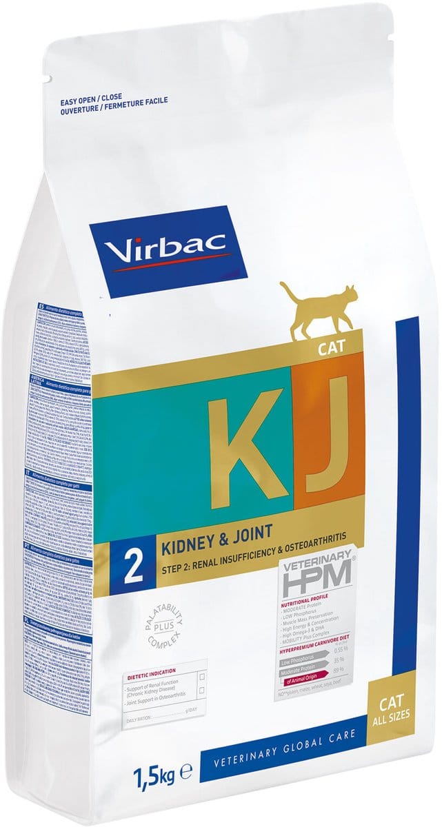 Veterinary HPM Dietetic Cat - Kidney & Joint - 1,5 kg