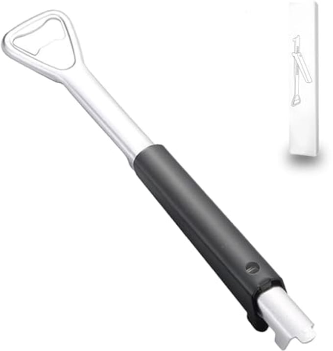 Verstelbare blikopener en flesopener set - 2-in-1 multi-tool voor gemakkelijk openen