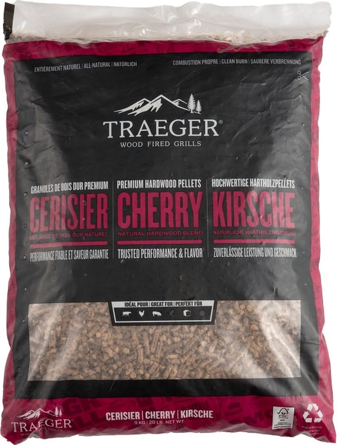 Traeger - Grill - Cherry - Kersen - Pellets - 9 kg