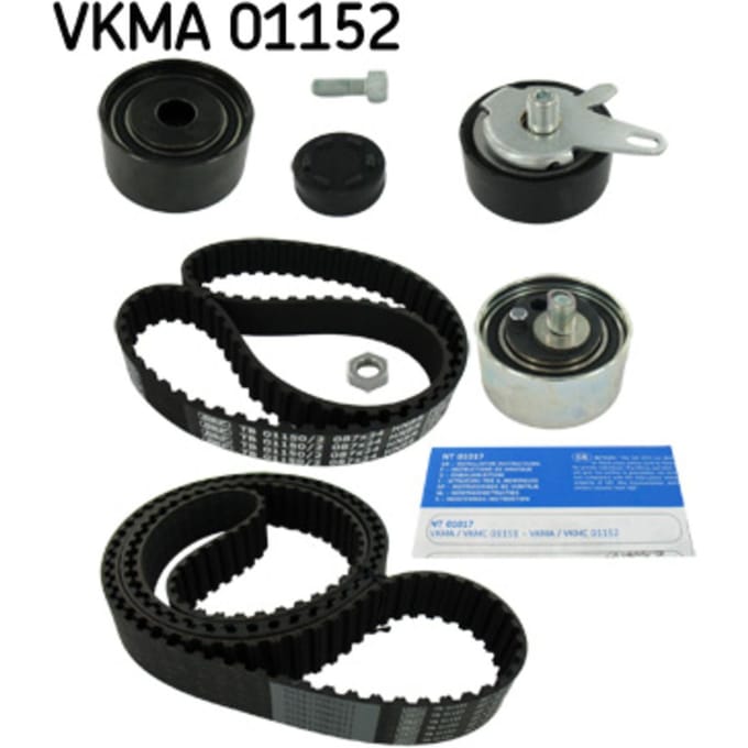 Distributieriemset SKF VKMA 01152