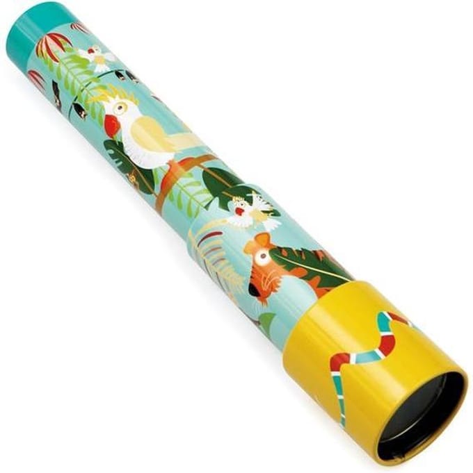 Telescoop 18 Cm Staal groen/geel