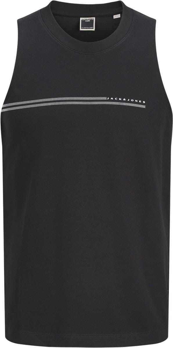 JACK&JONES CORE - JCOFUSION CHEST BRAND SLEVELESS TEE CREW Heren T-shirt