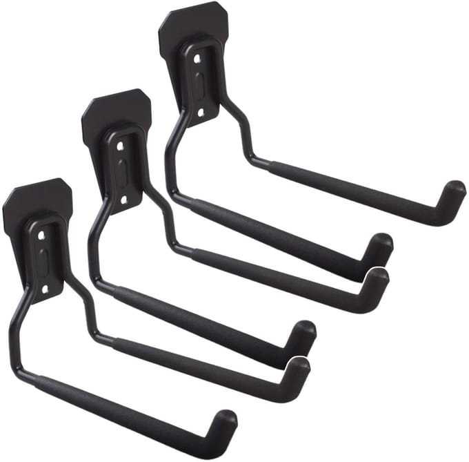 Maclean MC-440 - Ophanghaak - Stalen Muurbeugel - Max 35kg - 3 stuks
