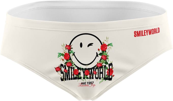 Otso Smiley World Vintage Zwemslip Wit M Man