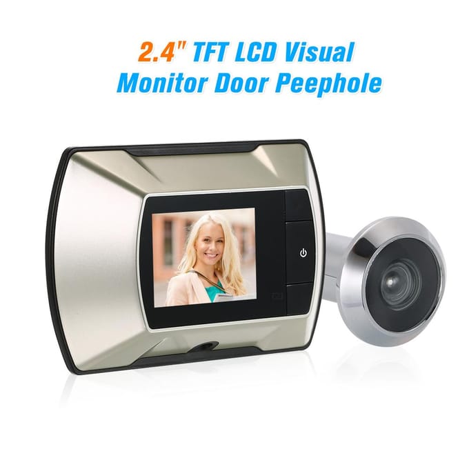 2,4  TFT LCD visuele monitor deur kijkgaatje draadloze kijkcamera digitale elektrische kijkgaatje deurbel