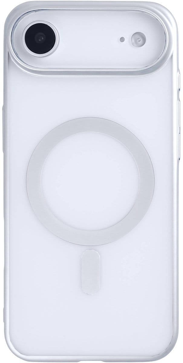 Rixus Instinct Mag Case For iPhone 17 Air Silver