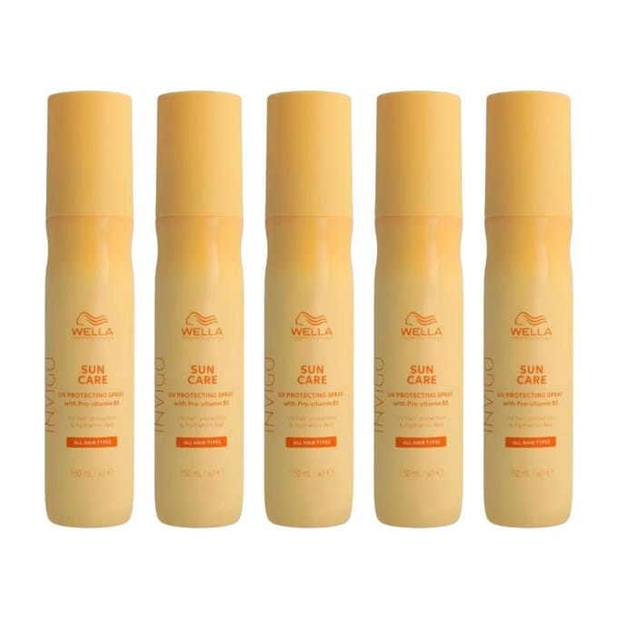 5x Wella Invigo Sun Protect Spray 150ml