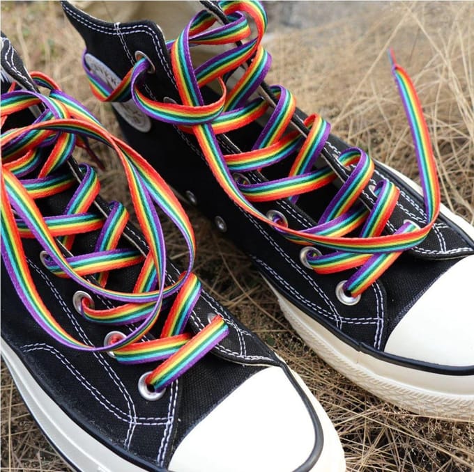 Pride Veters - Gay Pride - Regenboog - 1 paar 100 cm
