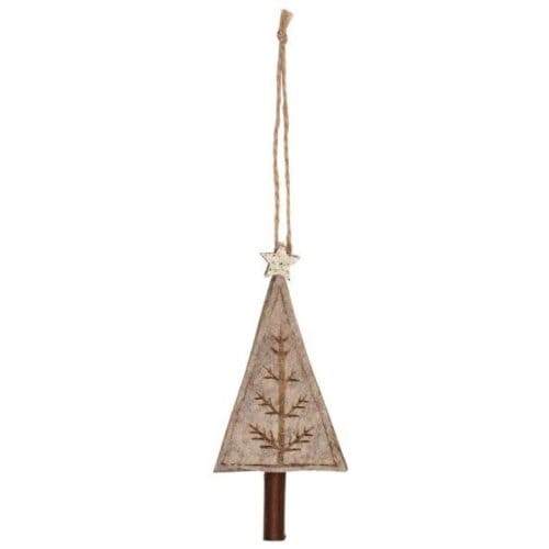 Kerst hanger dennenboom vilt assorti