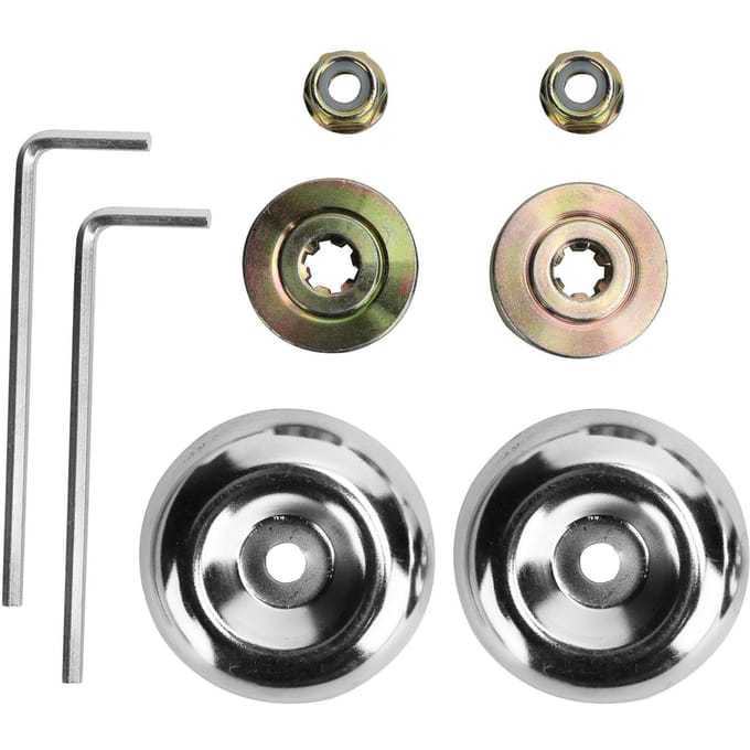 2Set Tandwielkast Drukschijf Pakking Kraag Moer Kit Grasmaaier Bosmaaier Accessoire
