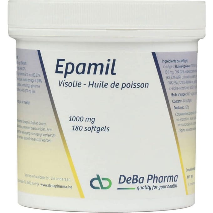 DeBa Pharma Epamil 1000mg 180 Capsules