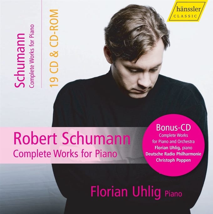 Florian Uhlig, Deutsche Radio Philharmonie - Schumann: Complete Works For Piano (19 CD) (Limited Edition)