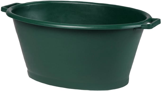 EDA Kuip ovaal 50 liter kunststoff groen