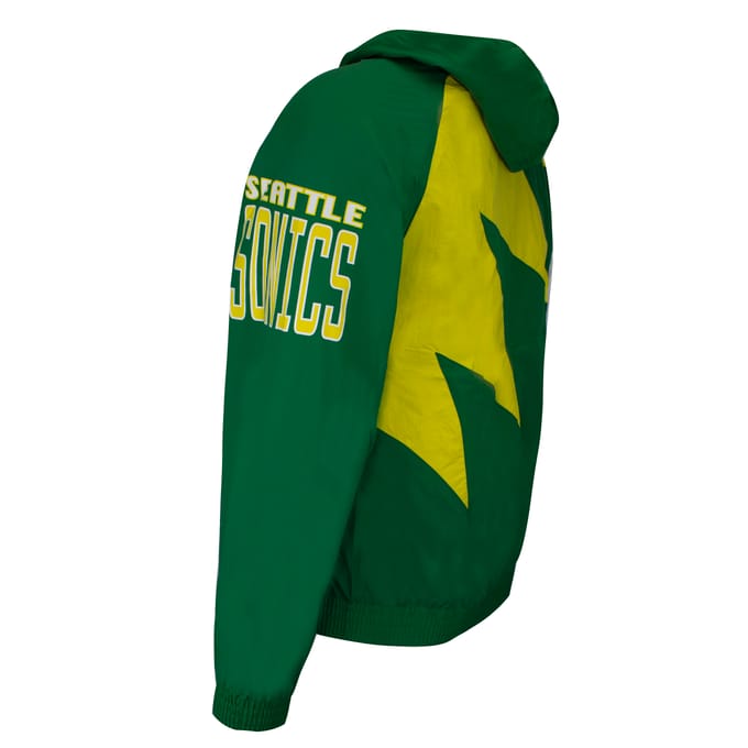Mitchell & Ness haaientand Seattle Supersonic heren jas