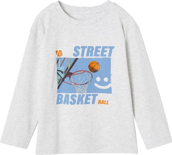 Vertbaudet Sportshirt met fotoprint voor jongens