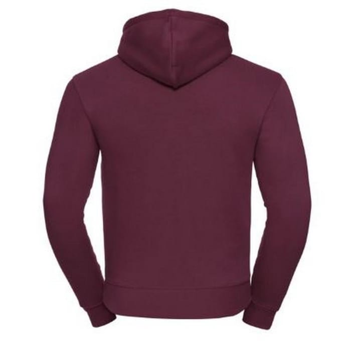 Russell Heren Authentieke Hooded Sweatshirt / Hoodie (Bourgondië)