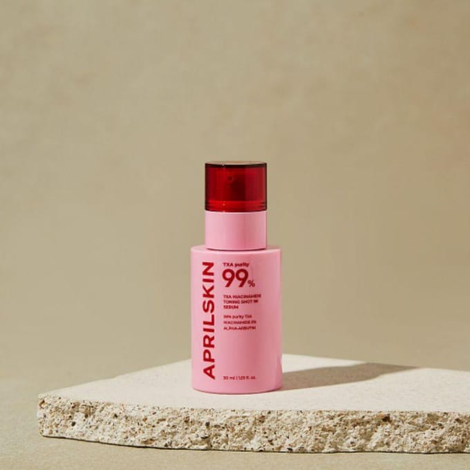 Aprilskin TXA Niacinamide Toning Shot 99 Ampul 30ml pink