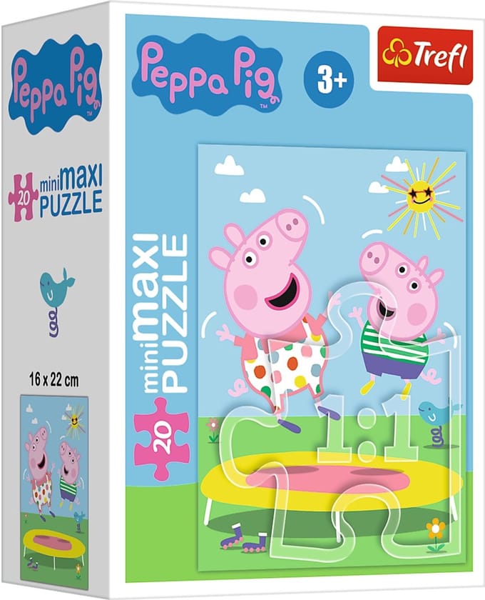 Peppa Pig puzzel 20 stukjes - Trefl MiniMaxi