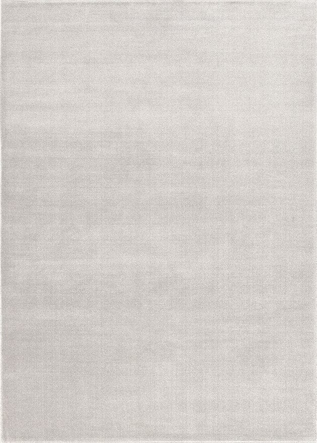 Acsento Tara Deluxe Light Grey Vloerkleed - 200 x 290 cm - Grijs - Rechthoekig - Polyester - Eetkamer, Woonkamer - Effen - Industriëel, Modern