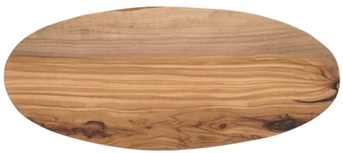 Leeff Olijfhouten Serveerplank Ollie S – Naturel – 30 cm