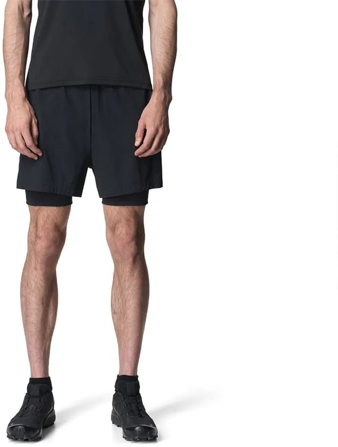 Houdini Pace Trail Korte Broek Zwart S Man