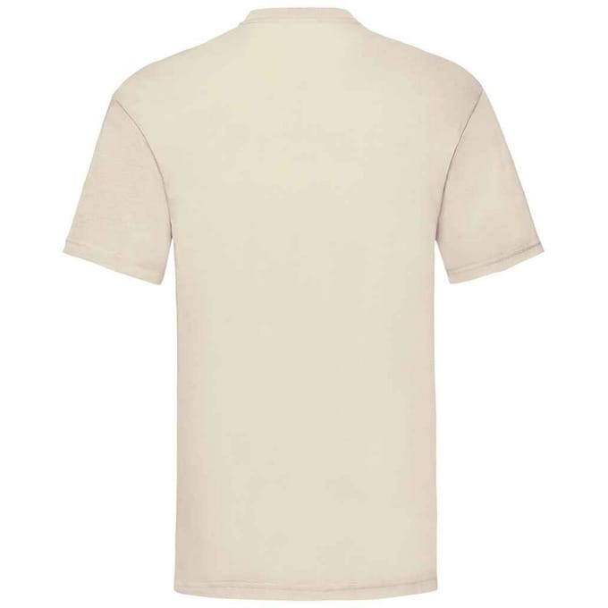 Fruit of the Loom Heren Valueweight T-Shirt (Natuurlijk)