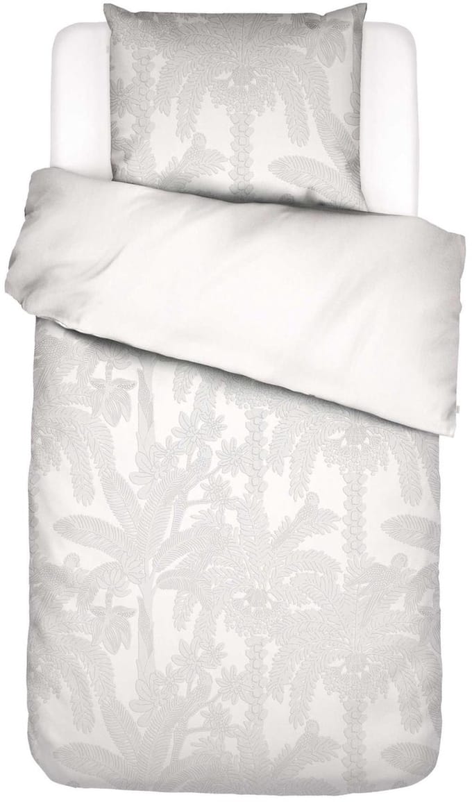 Essenza Palma Dekbedovertrek Wit - Eenpersoons – 140x200/220 cm