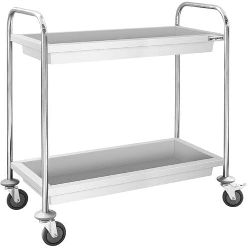 GGM Gastro Servierwagen - 950x500mm - mit 2 Wannen