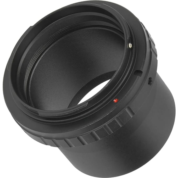 Bague d'adaptation pour télescope 48 mm en alliage d'aluminium de 2 pouces pour monture Canon EOS black