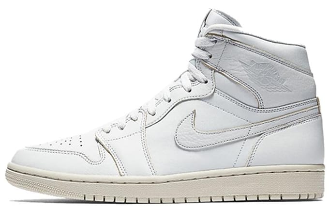 Air Jordan 1 Retro High Premium 'Pure Platinum' AA3993-030 40.5 white