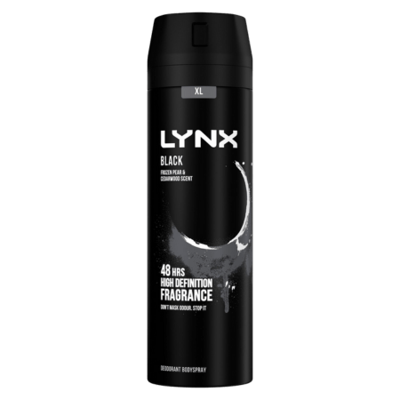Lynx Black Lichaamsspray - 200ml