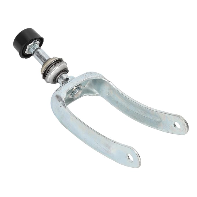 Ensemble Support de Roue avec Roulement Acier Haute Sensibilité Accessoires pour Fauteuil Roulant gray