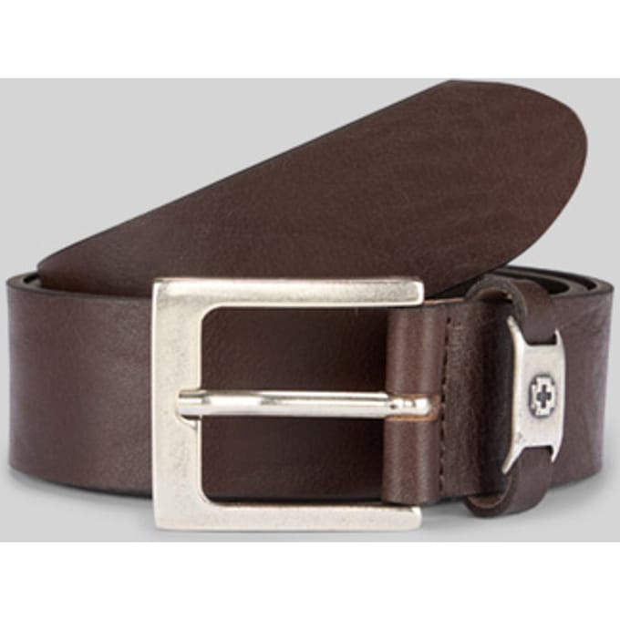Strellson Riem Leer - Jongens - 85 cm - dark brown