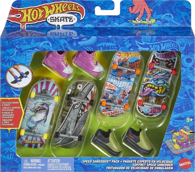 Hot Wheels SKATE SPEED SHREDDER Pack