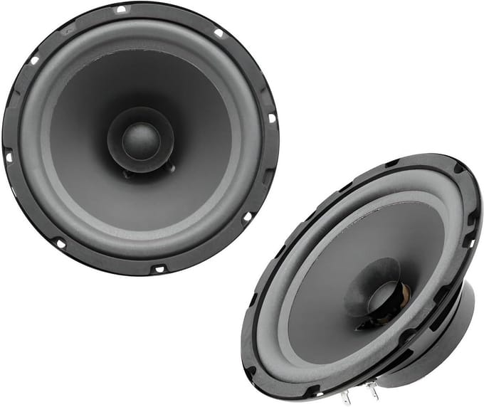 Set van 2 Auto Speakers 16,5 cm (6,5 inch) - 120W Vermogen - Dual Cone