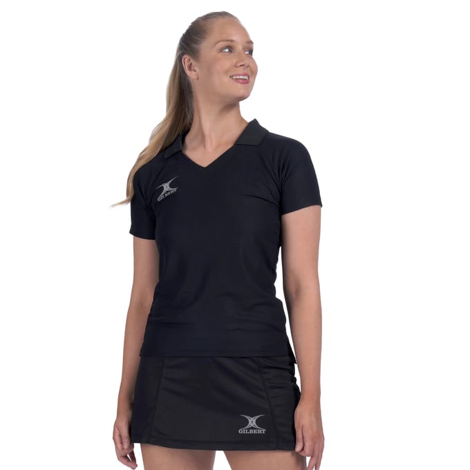 Gilbert Dames/Dames Blaze T-Shirt (Zwart)