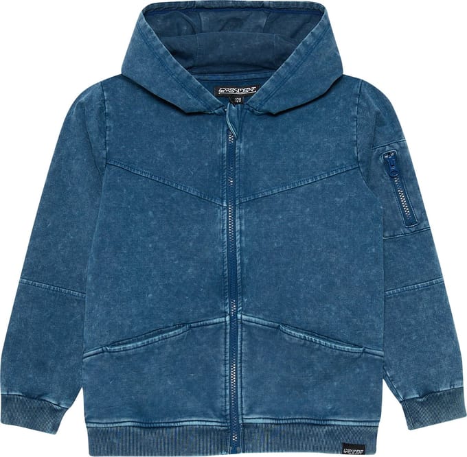 4PRESIDENT Sweater jongens - Blue - Maat 92 - Jongens trui