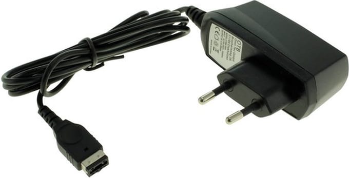 Game console oplader geschikt voor Nintendo DS en Game Boy Advance SP - 1,2 meter
