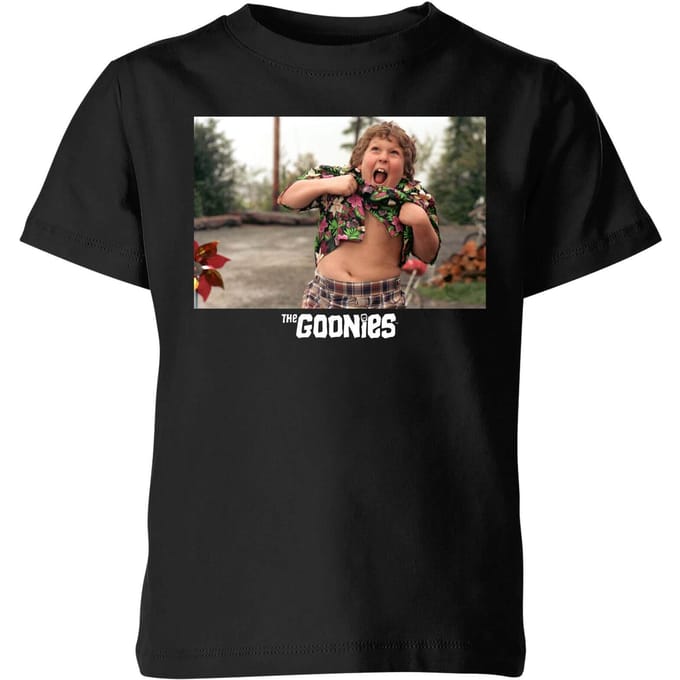 The Goonies Chunk Kids' T-Shirt - Black - 110/116 (5-6 jaar)