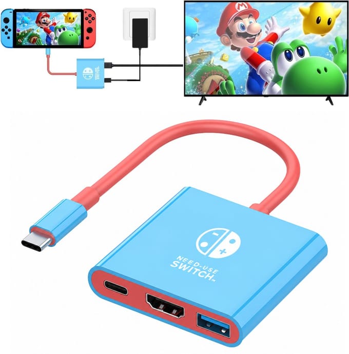 Docking station - Geschikt voor Nintendo Switch