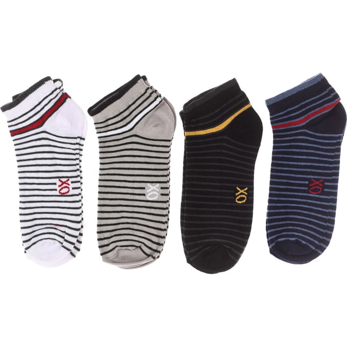 4er-Pack Herren-Söckchen, Herren-Kurzsocken
