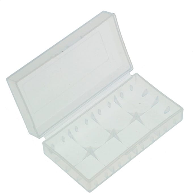 1 stuk - Transportbox voor 18650 Batterijen ON1726