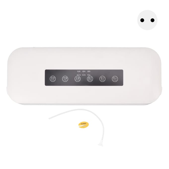 Petit Scelleur Sous Vide Double Usage Sec Humide Détachable Nettoyage Cuisine Plastique Alimentaire Scellage Sous Vide