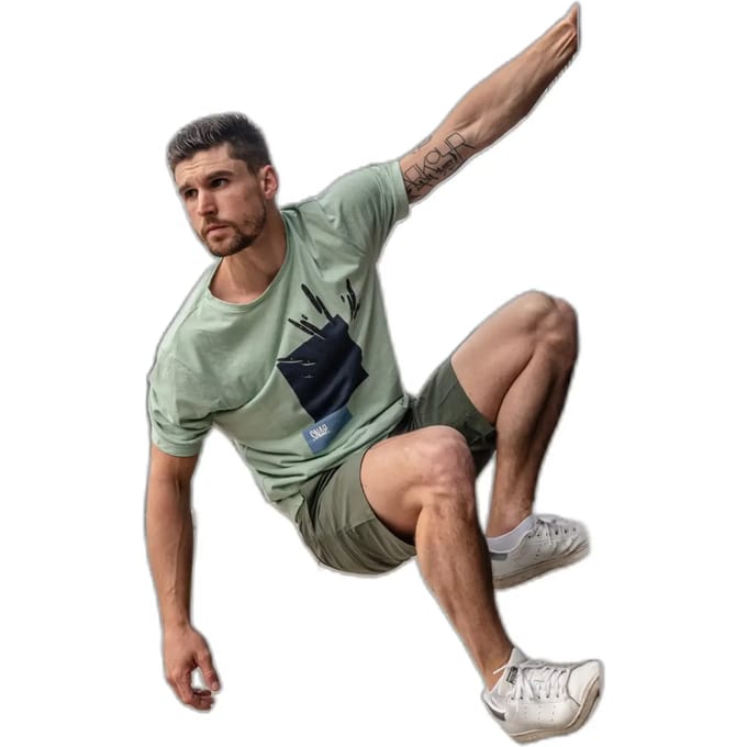 T-shirt Snap Climbing Holds