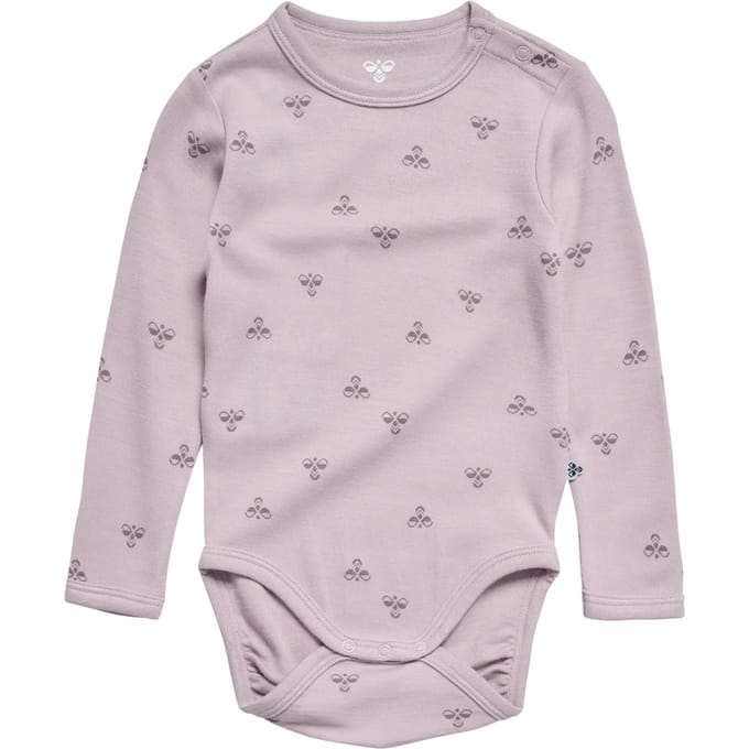 Baby romper met lange mouwen Hummel