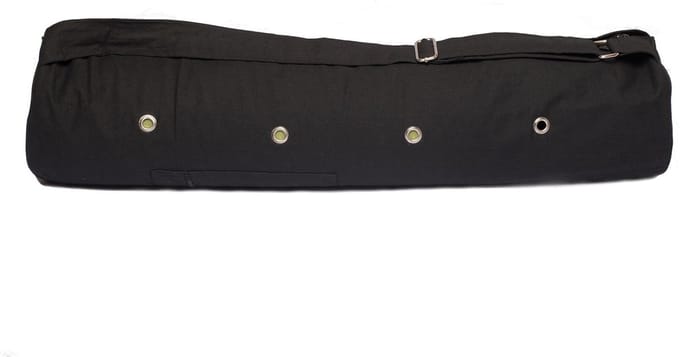 Yogatas katoen eco extra breed zwart - Lotus