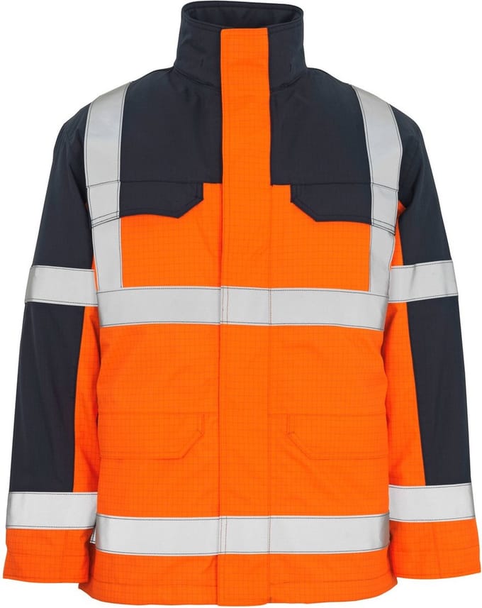 Parka Mascot Lungern | 6831-64 | 0141-hi-vis oranje/marine | s
